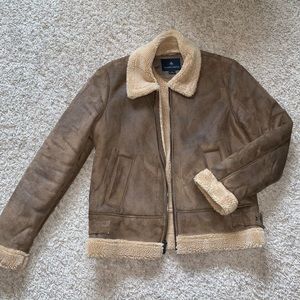 Almost new Rain Forest double faced suede jacket